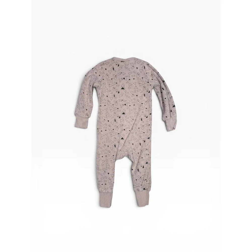 Little Bipsy Geometric Footless‎ Romper Brown 18-24M